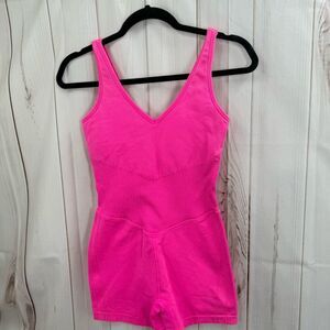 JoyLab Women’s Medium Hot Pink Athletic Romper
